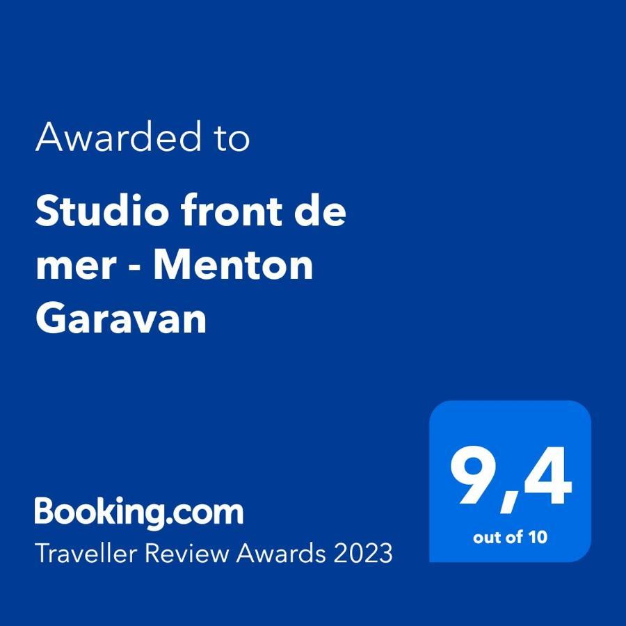 Studio Front De Mer - Menton Garavan Exterior photo