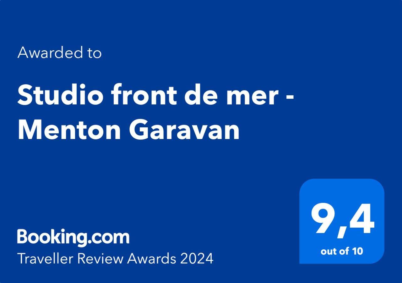Studio Front De Mer - Menton Garavan Exterior photo